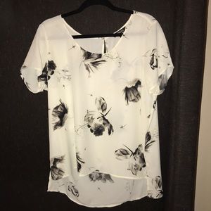 Like New Express Floral Blouse